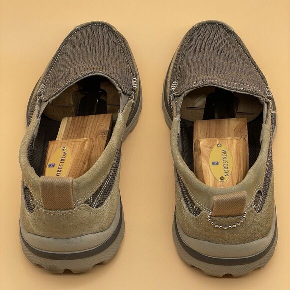 Skechers Superior Milford Casual Loafers Men's US 11 Light Brown Relaxed Fit - Picture 11 of 16